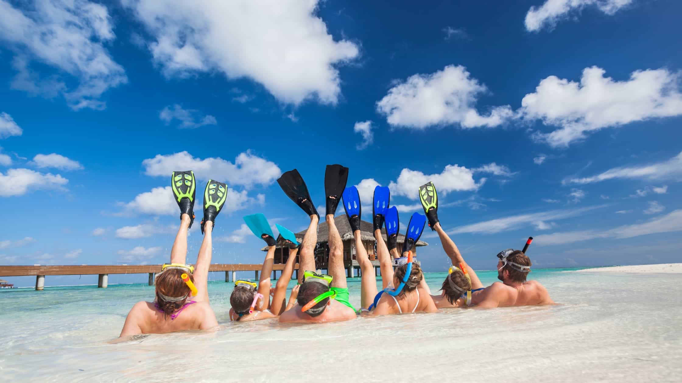Snorkeling in crystal clear Gili Air waters