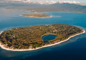 Perairan biru Gili Islands